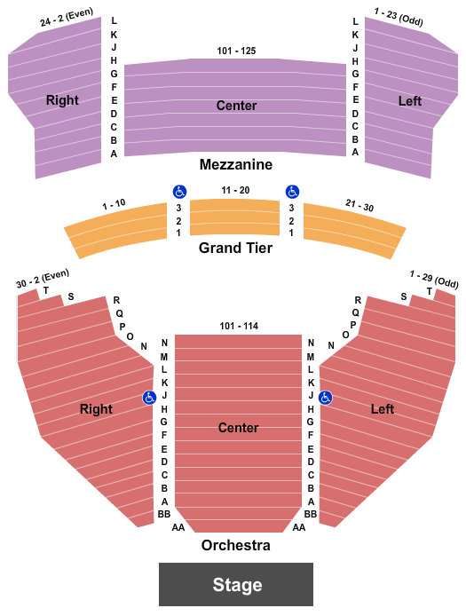 Meyer Theatre Hocus Pocus Seating Chart